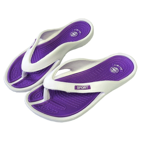 StarBay Women's Casual Slipper Comfortable Shower Beach Shoe Slip on Flip Flop Thong Sandals