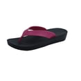 thumbnail image 1 of StarBay Women's Comfort Bold Thong Strap Beach Wedge Sandals, 1 of 3