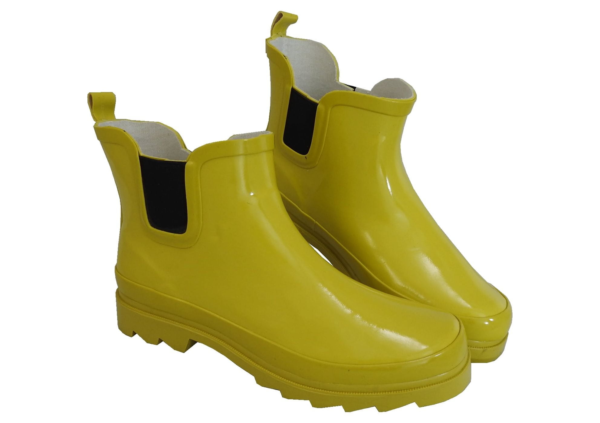 Yellow Waterproof Garden Ankle Rubber Rain Boots Kuwait Ubuy