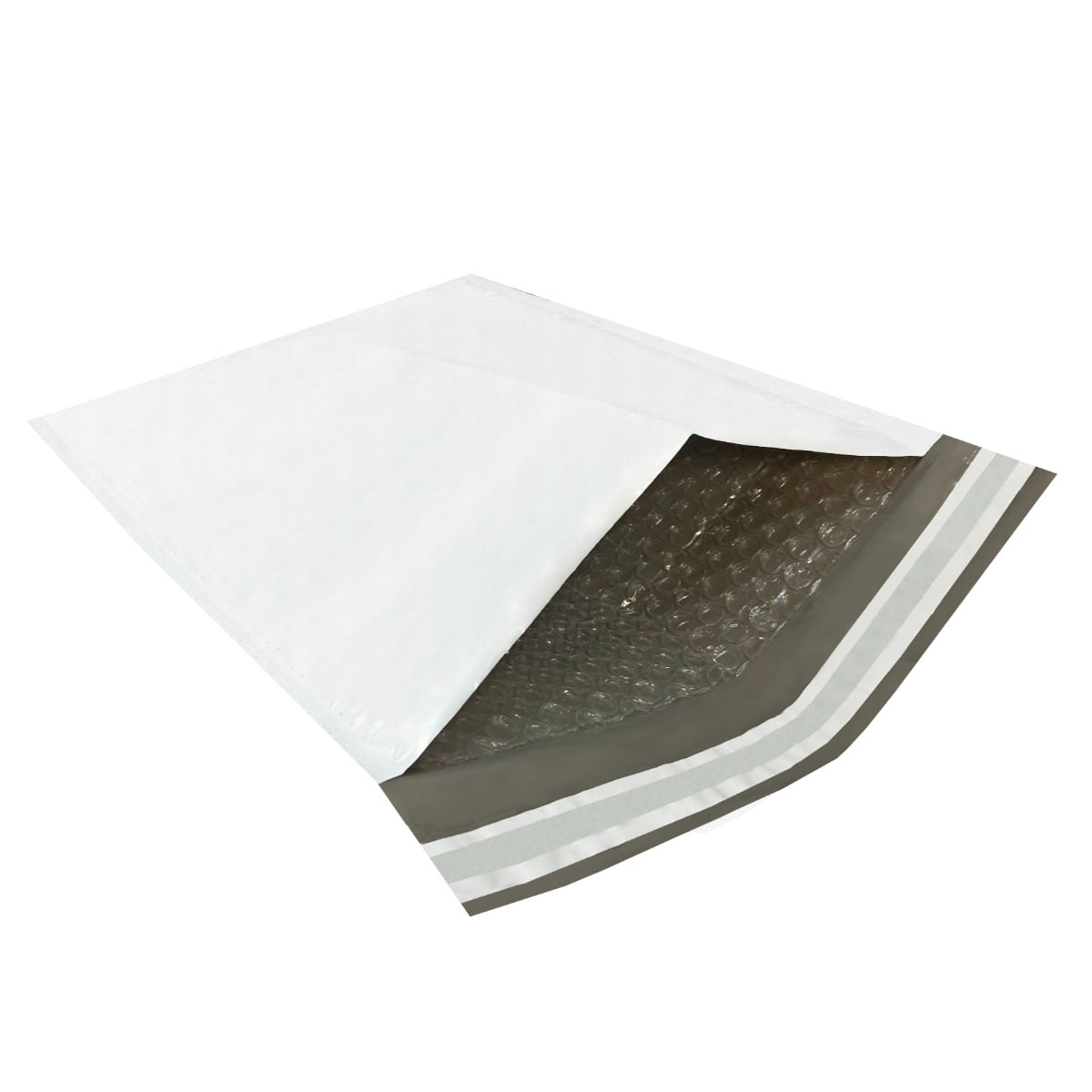 StarBoxes 100 Poly Bubble Mailer Bags 9.5" x 14.5" - #4 White Self Seal Shipping Bags
