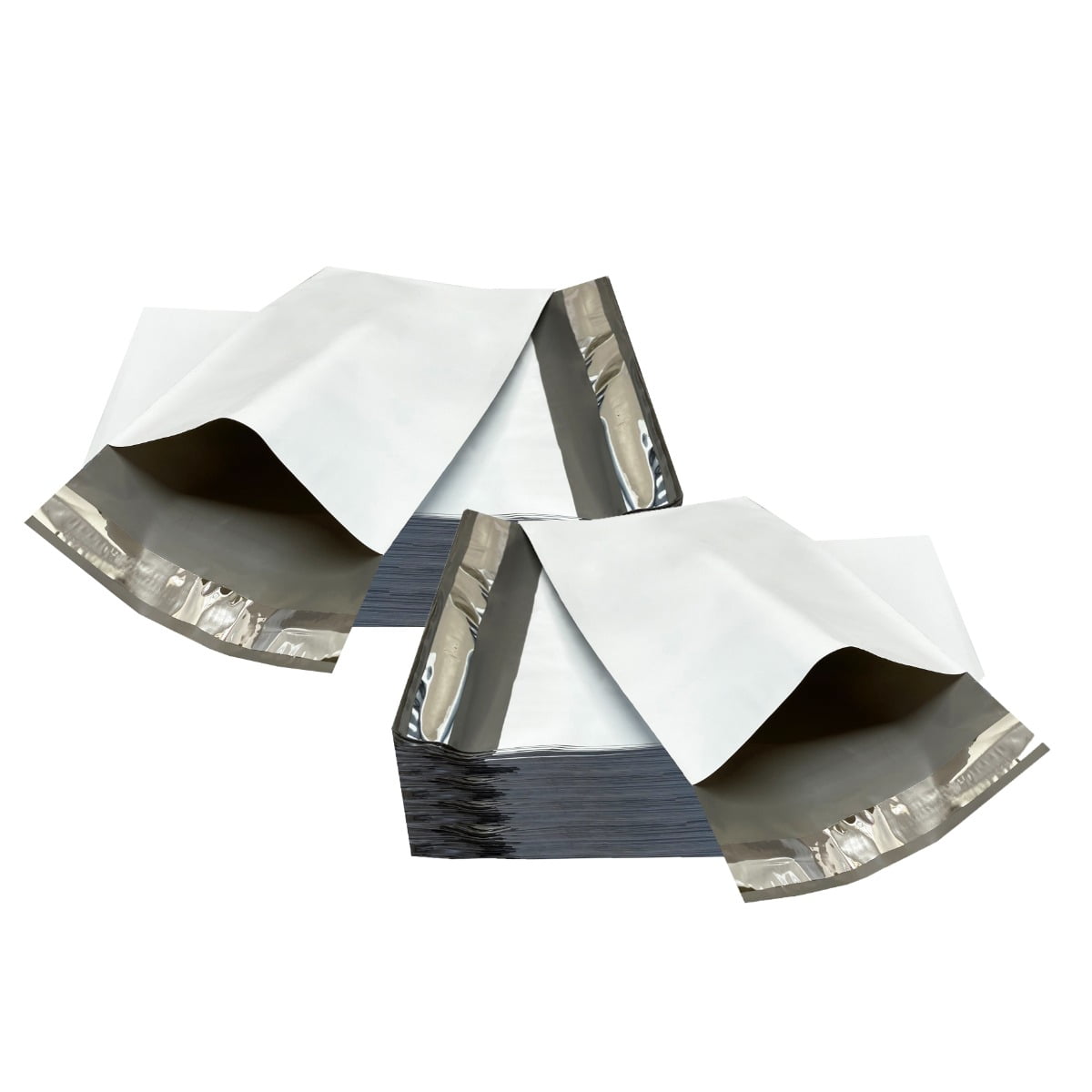 StarBoxes 1000 Poly Mailers Bags 6" x 9" - #0 White Self-Sealing Envelopes