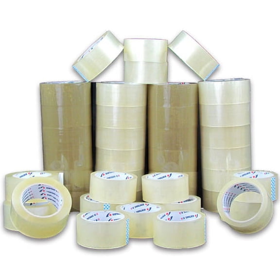 StarBoxes 2" x 110 Yds, 2.1 Mil, 36 Rls/Cs, Clear Acrylic Carton Tape