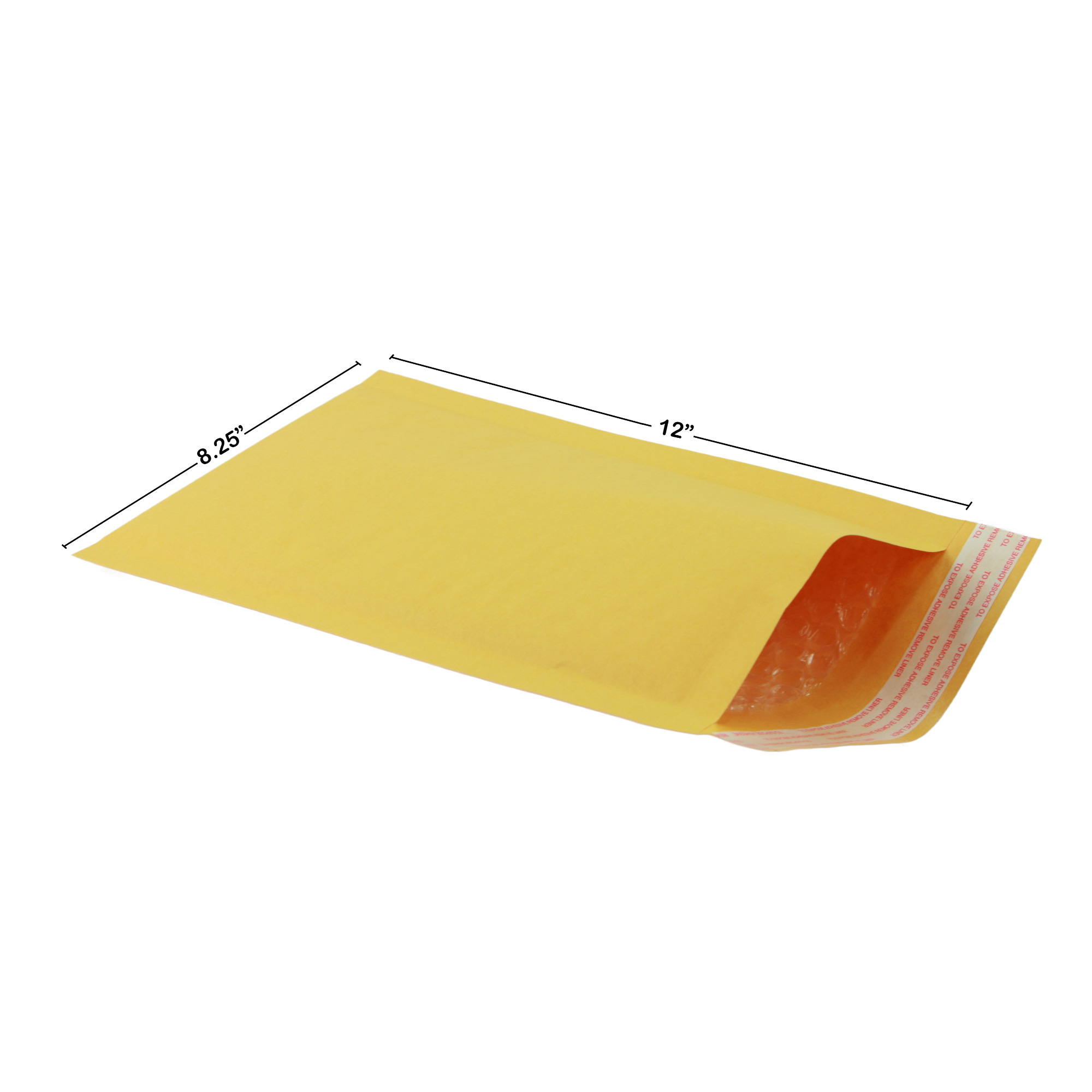 StarBoxes 200 Kraft Bubble Mailers 8.5x12" - #2 Self-Seal Padded Envelopes