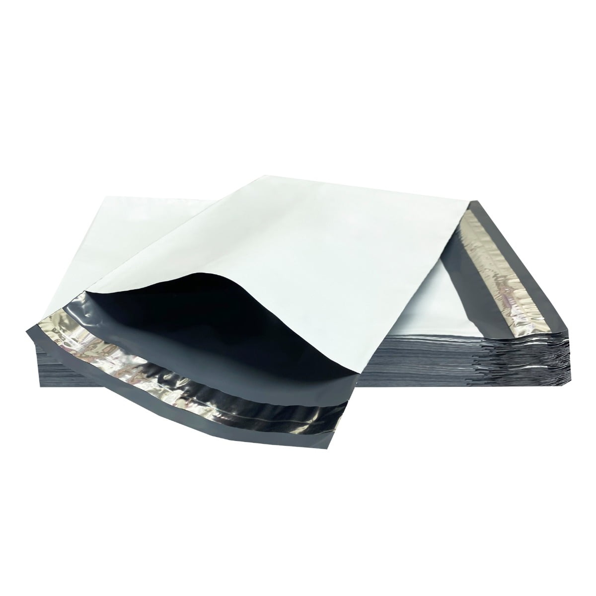StarBoxes 200 Poly Mailers Shipping Envelopes 7.5x10.5" - #1 White Self-Sealing Envelope