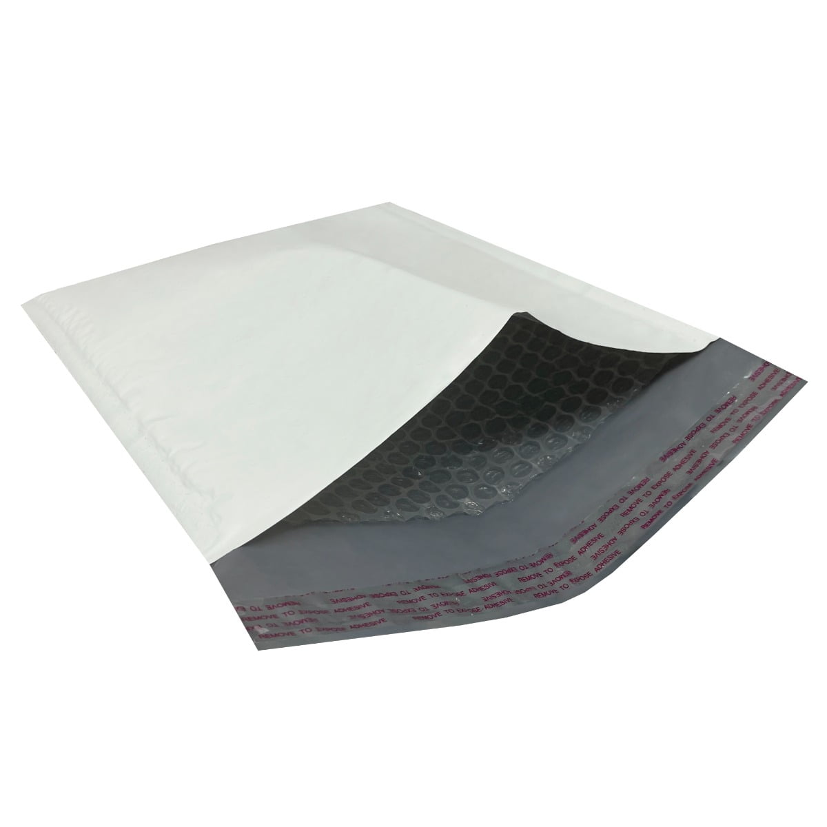 StarBoxes 50 Poly Bubble Mailer Bags 8.5"x12" - #2 White Self-Sealing