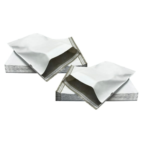StarBoxes 500 Poly Mailer Bags 19" x 24" - #7 White Self-Sealing Envelopes