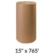 StarBoxes Brown Kraft Paper Roll 765x15" 40lb Strength