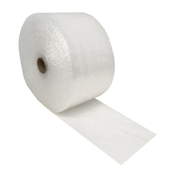StarBoxes Small Bubble Roll 12" Wide Bubble Roll 175' Long With Perforated Sheets