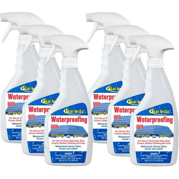 StarBrite Waterproofing Fabric Treatment w/ PTEF 22oz. Spray Bottle Case of 6