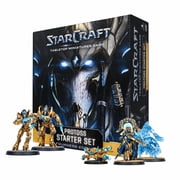 Archon Studio StarCraft The Miniatures Game   Protoss Starter Set Founders Edition, Unpainted Miniatures, Dice, Cards and Tokens, SCMG0003