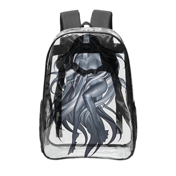 StarCraft Pattern Transparent Backpack Lightweight And fashionable Showcasing Personality And Leading The Trend