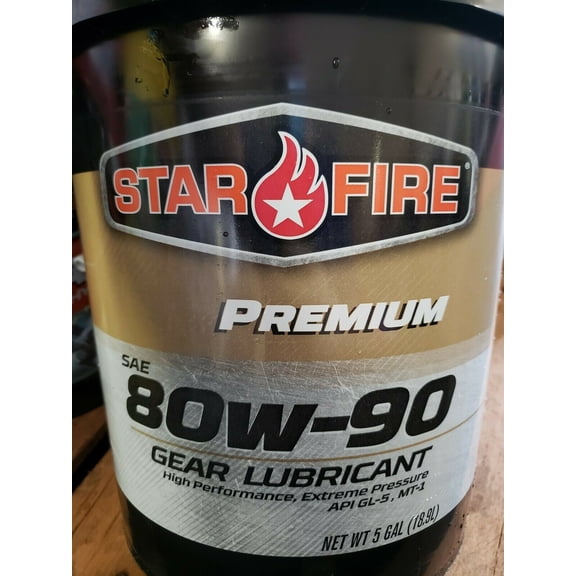 StarFire Premium 80W-90 Gear Oil Lubricant 5 Gallon Pail