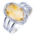 thumbnail image 1 of StarGems Natural Citrine Handmade 925 Sterling Silver Ring Ra000, 1 of 42