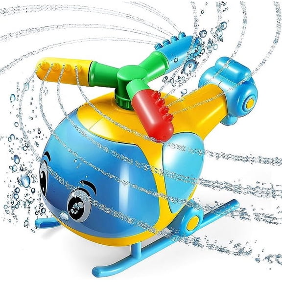StarGo Spinning 360 Sprays Water 15 Feet High Helicopter Rotation Sprinkler