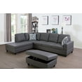 thumbnail image 1 of StarHomeLiving Left Facing Sectional Sofa w/ottoman Left Facing, 1 of 7
