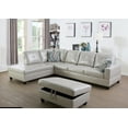 thumbnail image 1 of StarHomeLiving Left Facing Sectional Sofa w/ottoman Left Facing, 1 of 5