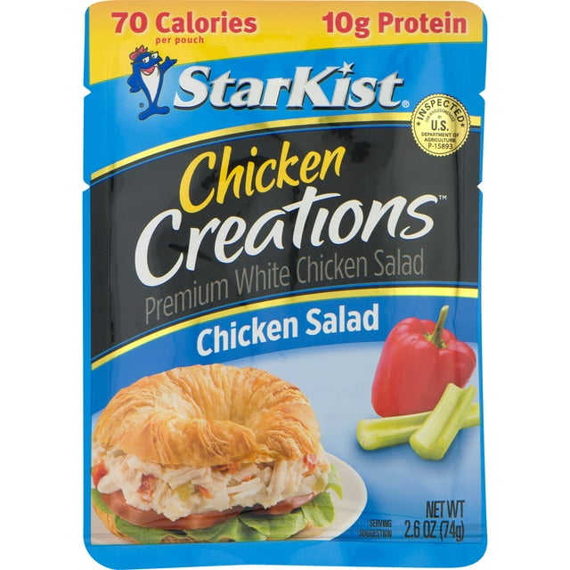 StarKist® Chicken Creations™ Chicken Salad 2.6 oz. Pouch