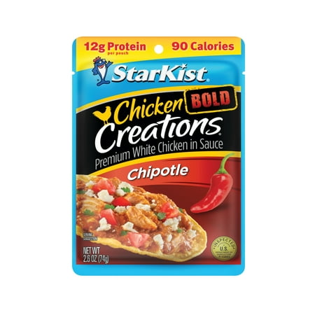 StarKist Chicken Creations, Chipotle, 2.6 oz Pouch