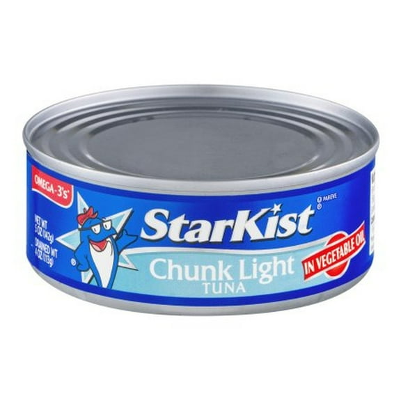 Starkist Chunk Light Tuna in Vegetable Oil 5 oz (Pack of 24)
