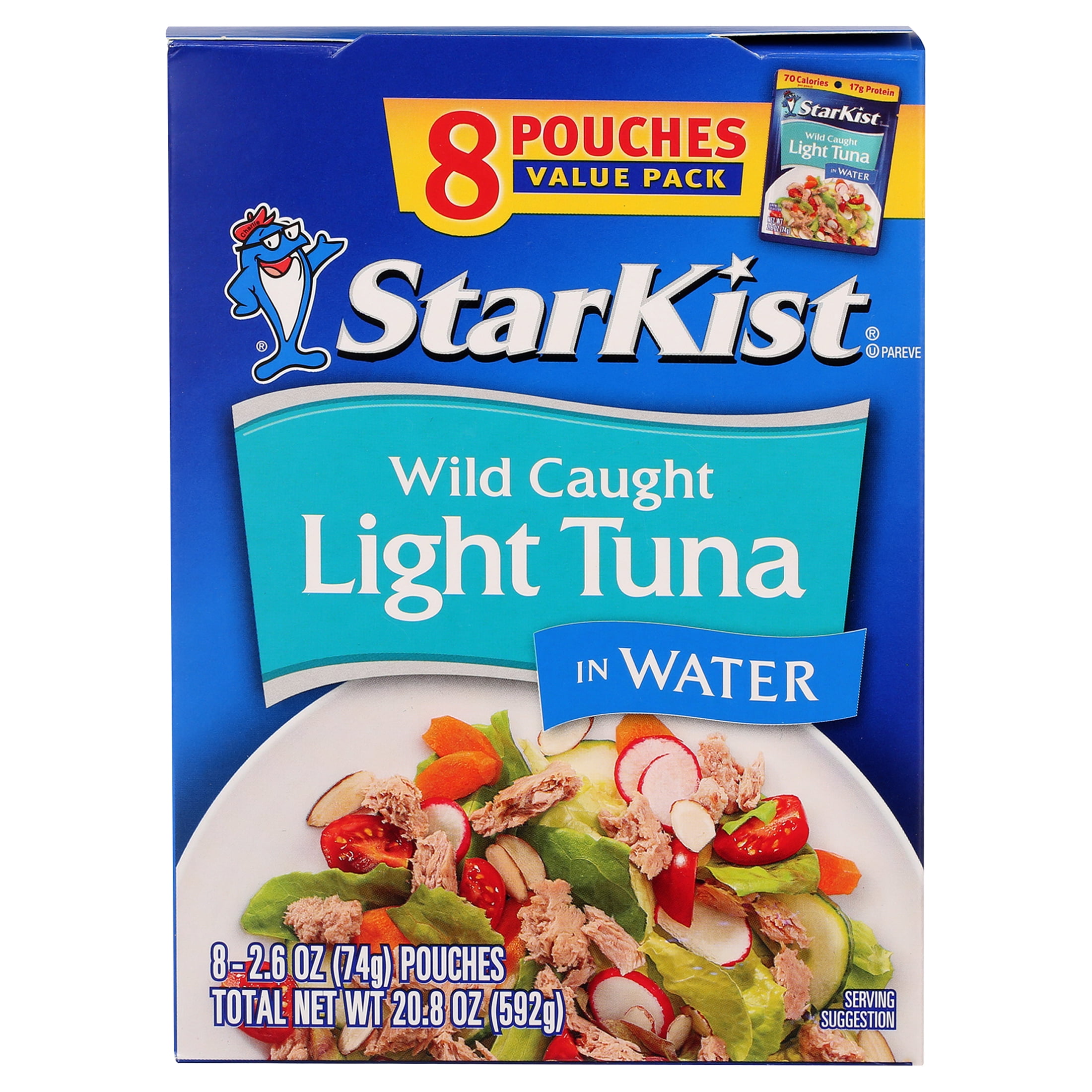 StarKist Chunk Light Tuna in Water - 2.6 oz Pouch 