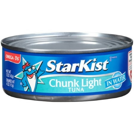 StarKist Chunk Light Tuna in Water, 5 oz Can