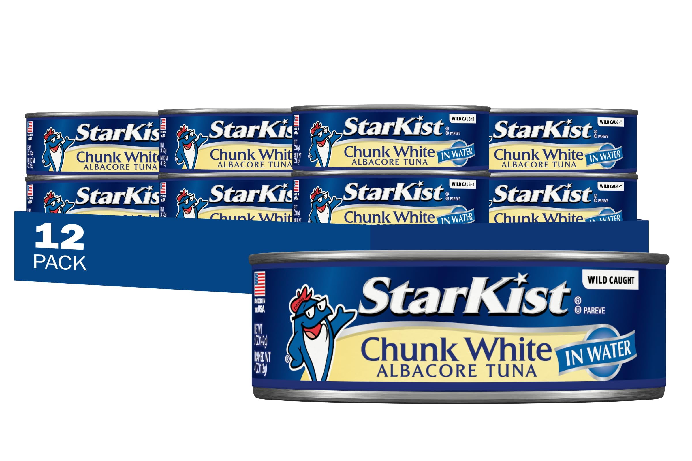 StarKist Chunk White Albacore Tuna in KKS1&nbsp;Water - 5 oz Can (Pack of 12)