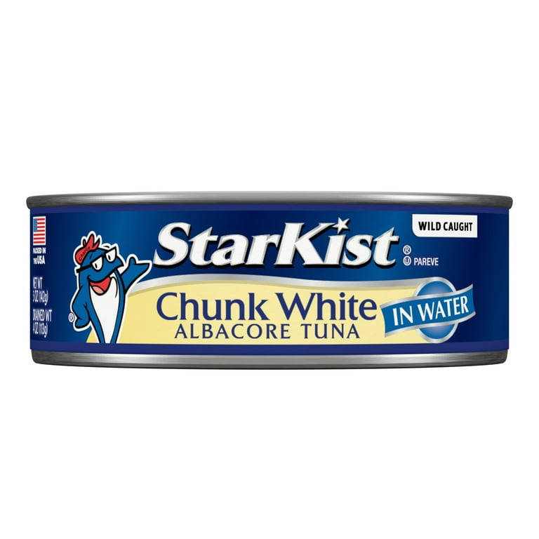 StarKist Chunk White Albacore Tuna in Water, 5 oz Can - Wild