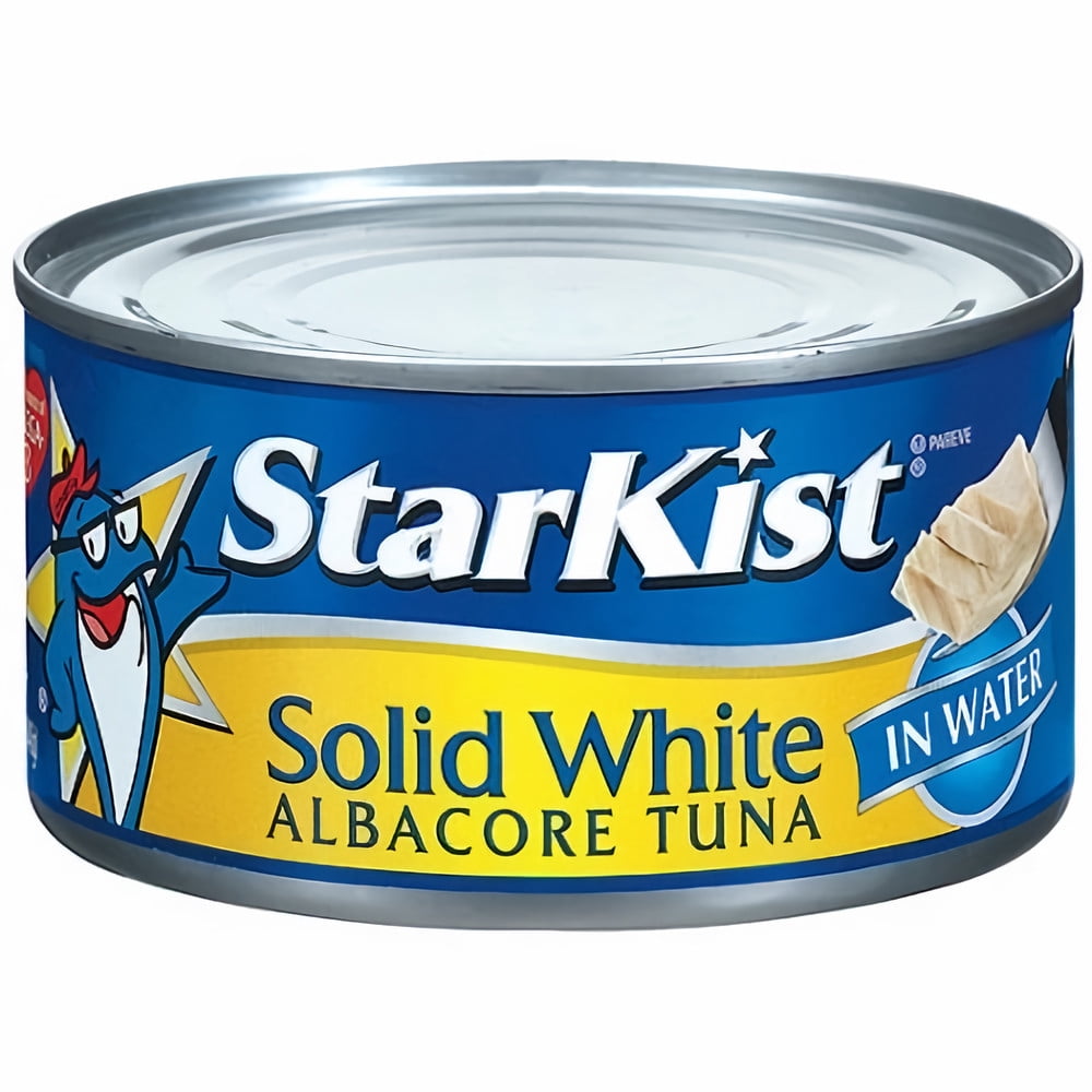 StarKist Solid White Albacore Tuna in Water, 12 oz Can (Pack of 4)