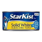 StarKist Solid White Albacore Tuna in Water, Wild Caught, 19g Protein, 12 oz. Can