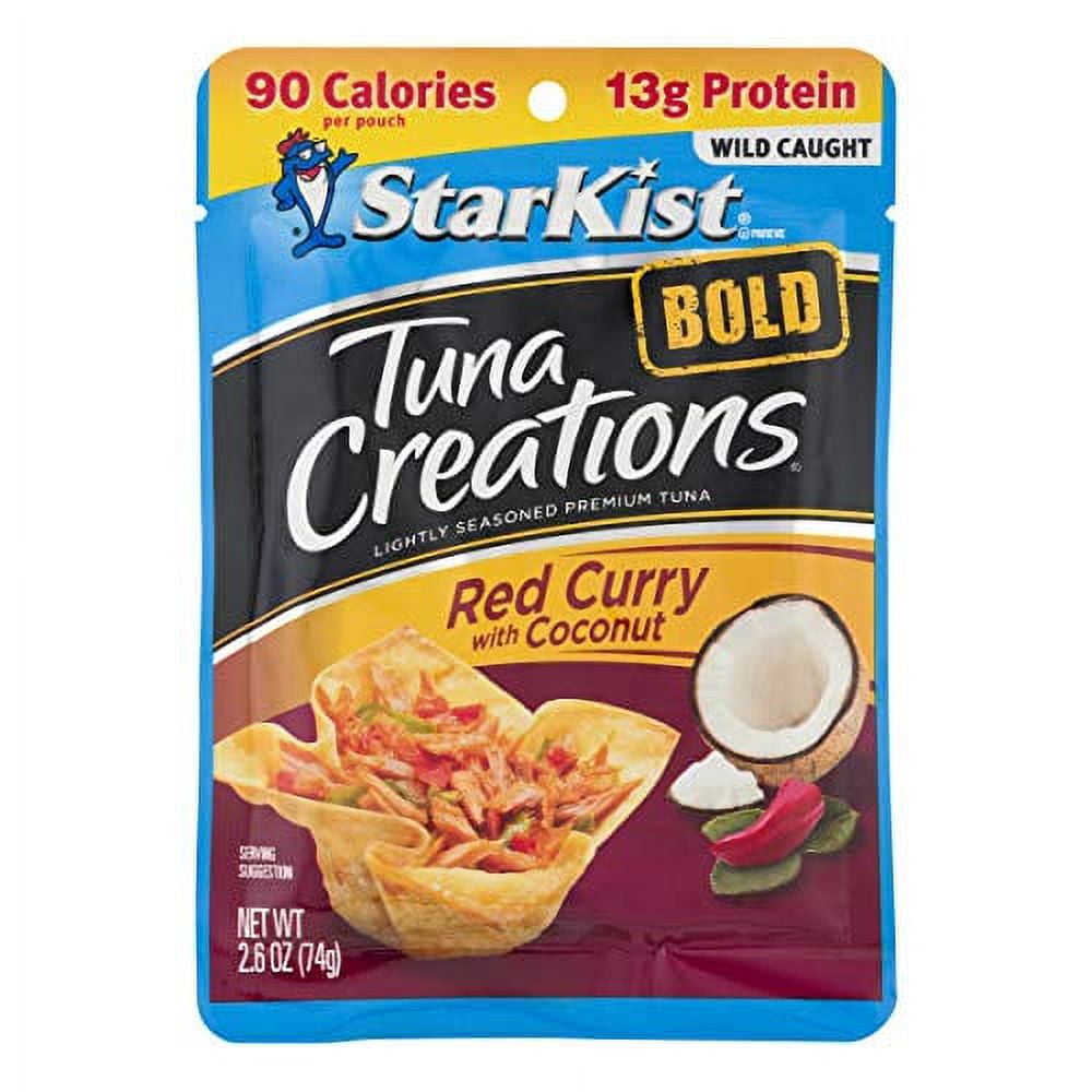 StarKist Tuna Creations BOLD Red Curry with Coconut 2.6 oz Pouch