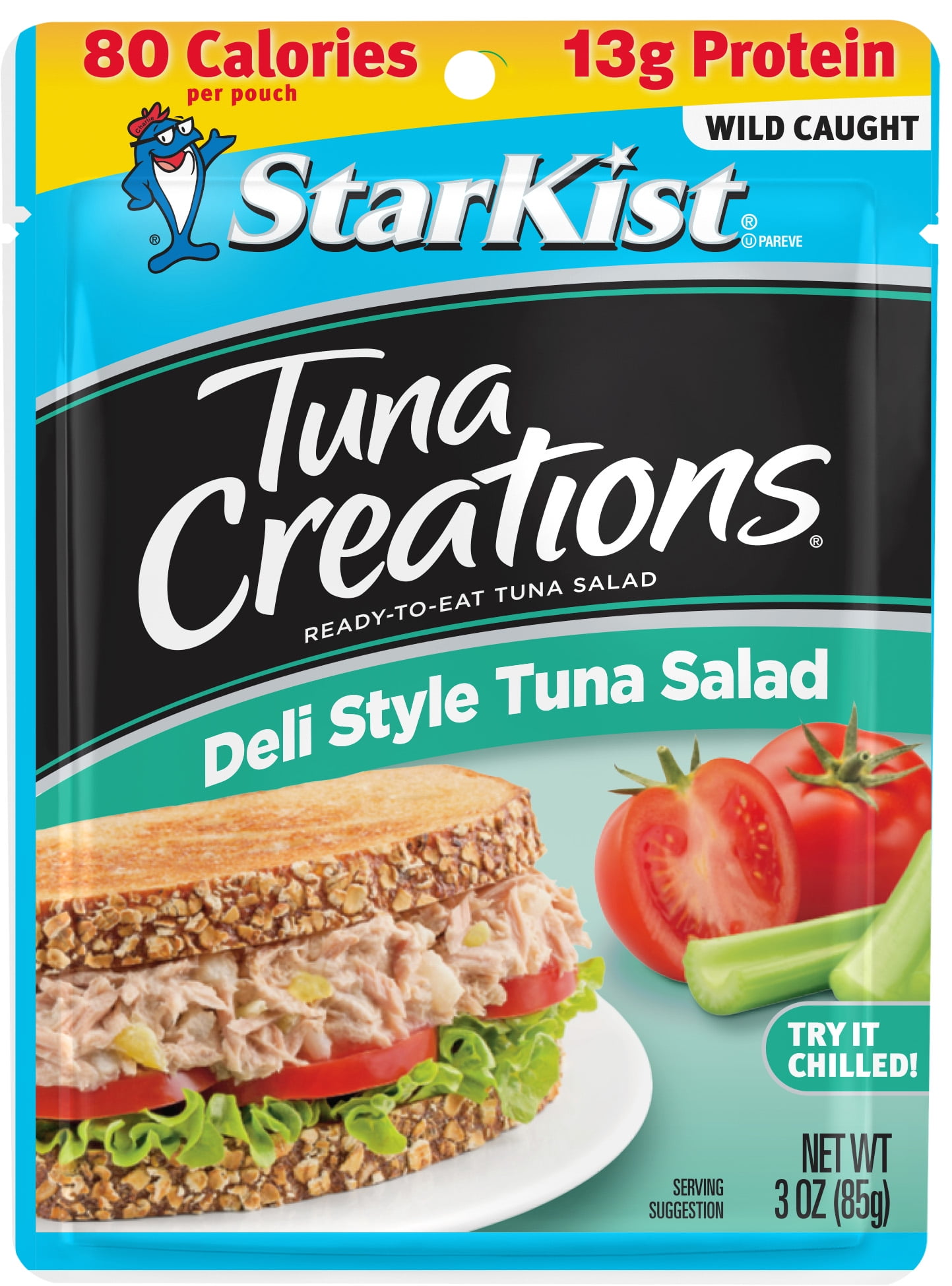 StarKist Tuna Creations, Deli Style Tuna Salad, 3 oz Pouch