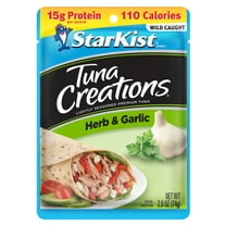 StarKist Tuna Creations, Herb and Garlic, 2.6 oz Pouch