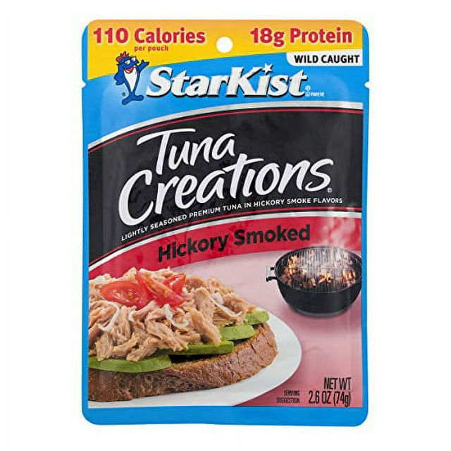 StarKist Tuna Creations Hickory Smoked, 2.6 Oz, Pack of 12