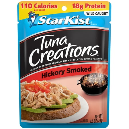 StarKist Tuna Creations, Hickory Smoked, 2.6 oz Pouch