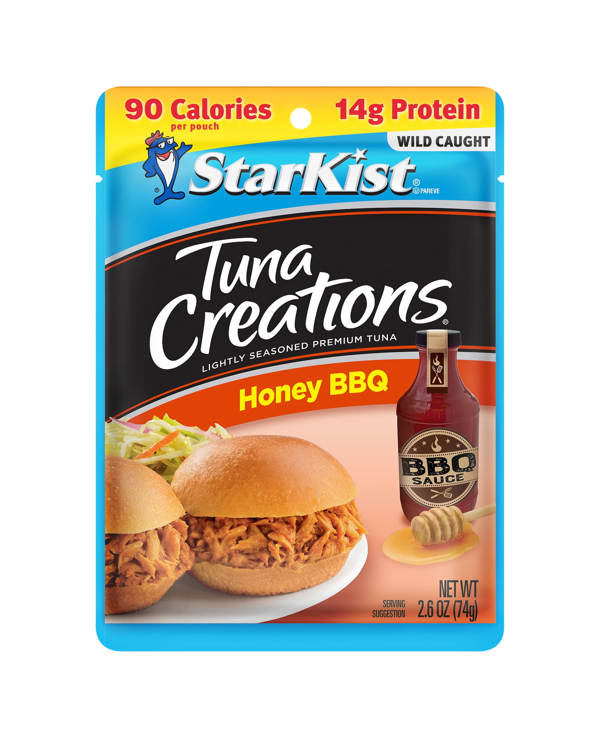 StarKist Tuna Creations, Honey BBQ, 2.6oz Pouch