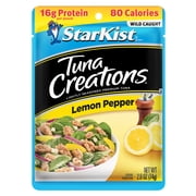 StarKist Tuna Creations, Lemon Pepper, Wild Caught, 16g Protein, 2.6 oz Pouch