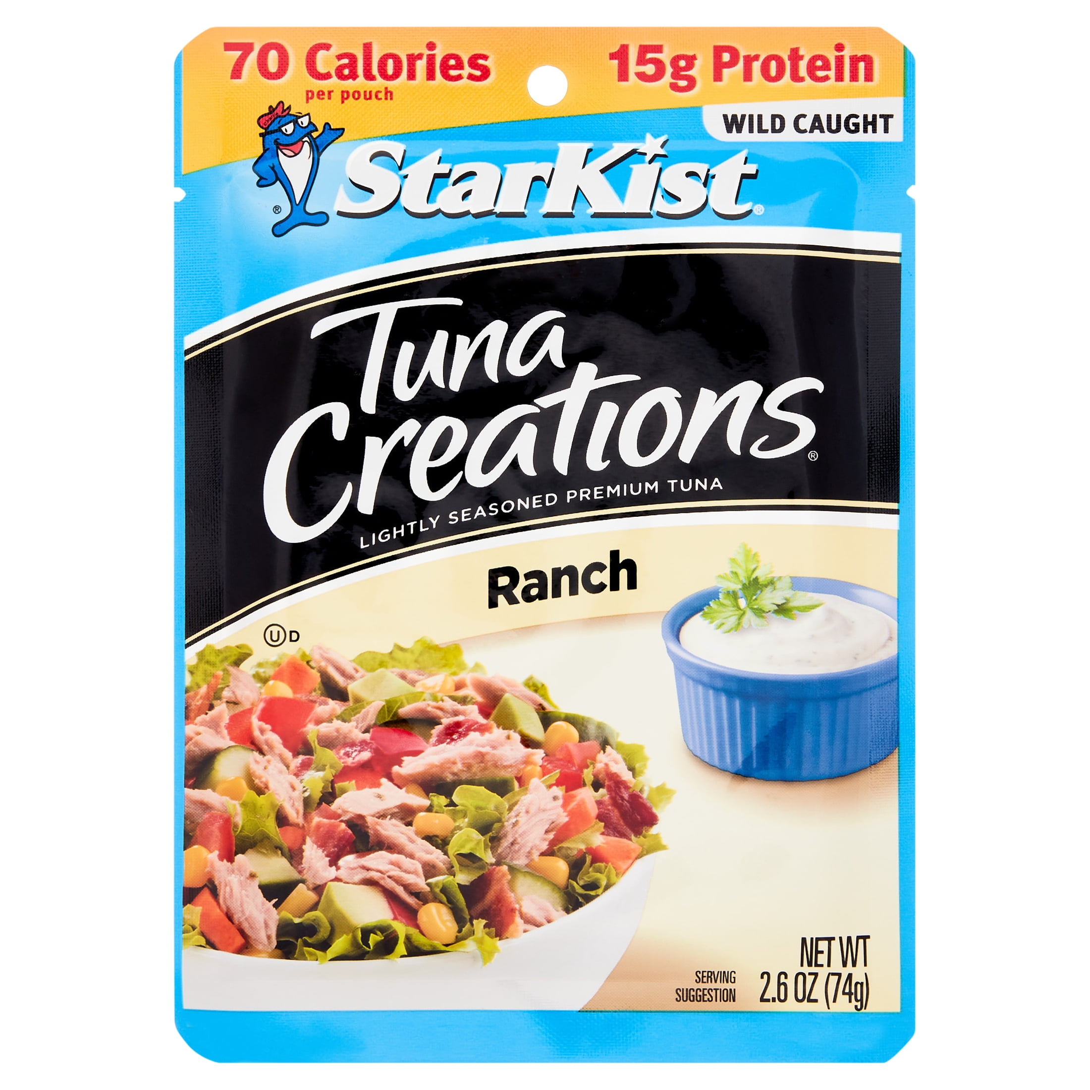 StarKist Tuna Creations, Ranch, 2.6 Ounce Pouch