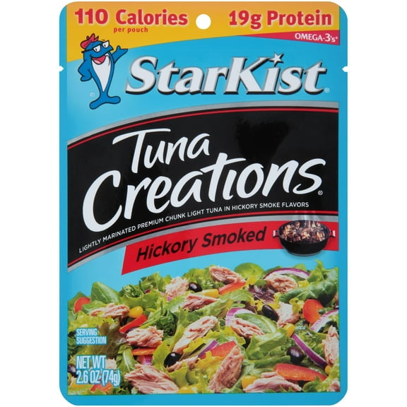 (24 pack) StarKist Tuna Creations, Hickory Smoked, 17g Protein, 2.6 Ounce Pouch