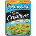 thumbnail image 1 of (24 pack) StarKist Tuna Creations, Ranch, Wild Caught, 15g Protein, 2.6 oz Pouch, 1 of 21