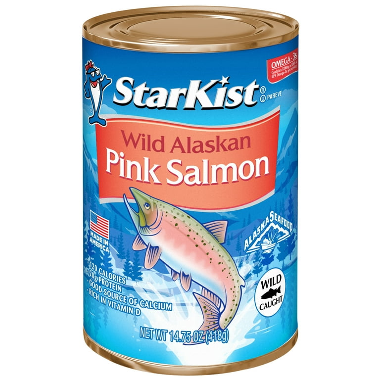StarKist® Wild Caught Alaskan Pink Salmon - 14.75 oz Can, Mediterranean  Diet Friendly - Walmart.com