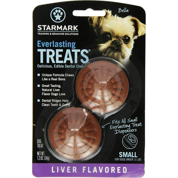 Starmark® Liver Flavor Original Domed Everlasting Treat Small