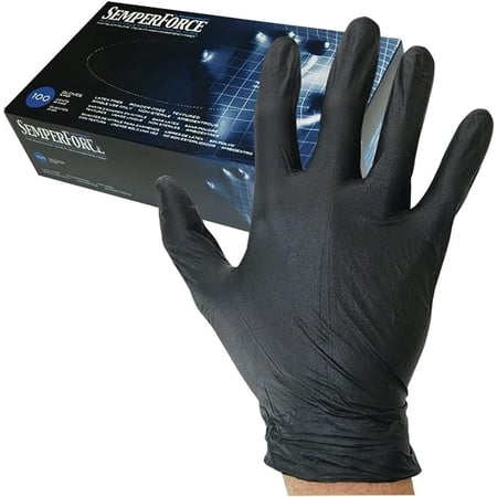 StarMed Select Medium Nitrile Power Free Exam Grade, 100 Gloves/Box