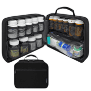 StarPlus2 Large Modular Pill Bottle Bag - Black