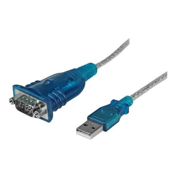 StarTech 16.9" 1 Port USB to RS232 DB9 Serial Adapter Cable