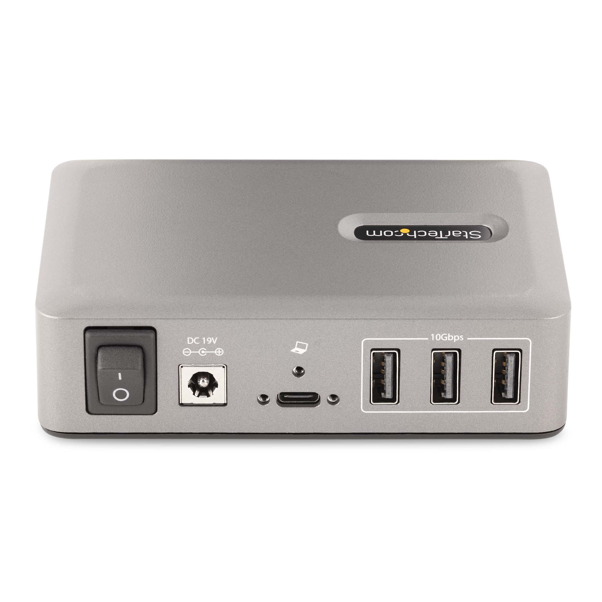 Lenovo USB-C 3-in-1 Travel Hub, 4K HDMI, VGA, USB 3.0, Simple Plug and Play
