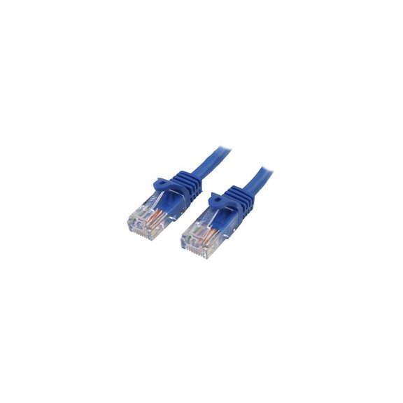 StarTech 100 ft Blue Snagless Cat5e UTP Patch Cable
