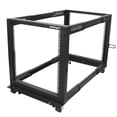 thumbnail image 1 of 12U SERVER RACK OPEN FRAME ADJUSTABLE DEPTH 4POST RACK, 1 of 6