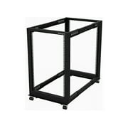 StarTech 18U Open Frame Rack 4 Post 22 to 40 4POSTRACK18U