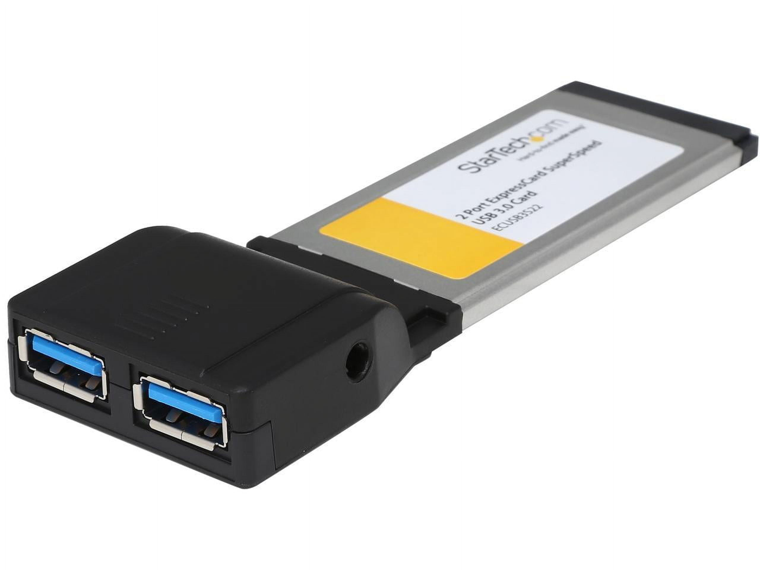 2 Port ExpressCard USB 3.0 Card Adapter - USB 3.0 Cards