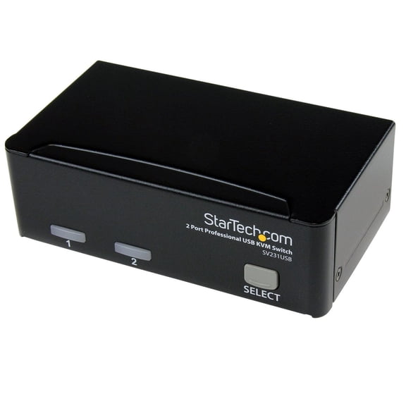 StarTech 2-Port Professional USB KVM Switch Kit